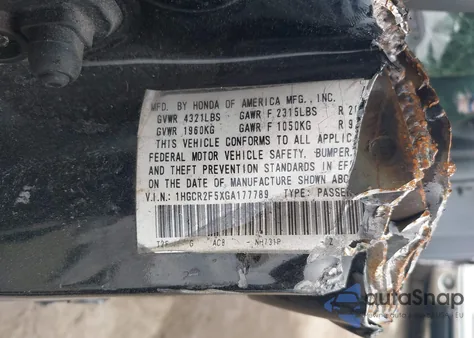 2016 Honda Accord Sport z USA, uszkodzony, nr VIN 1HGCR2F5XGA177789